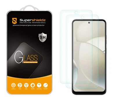 Protector de pantalla de vidrio templado 2XSupershieldz para Motorola Moto G Power 5G 2024 Foto 1 de 4