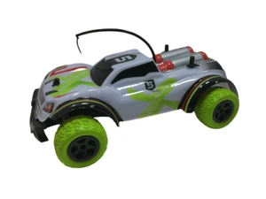 2018 Sharper Image weiß Rennwagen Spielzeug limettengelbe Räder #5 ohne Fernbedienung - Bild 1 von 9