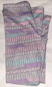 Eddie Bauer Gray Geometric Kids Active Leggings Medium 10/12 - Picture 1 of 2