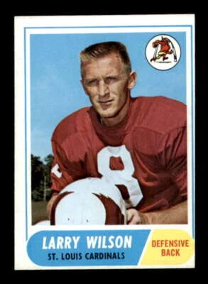 1968 Topps #164 Larry Wilson VGEX Cardinals 563142 - Image 1 of 2