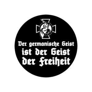Der germanische Geist ist der Geist Aufkleber Sticker Auto Magnet Vinyl wetterf - Picture 1 of 1