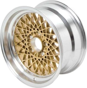 16 X 8 Gold GTA Style Alloy Wheel with 5 Backspacing and 16mm Offset - Picture 1 of 1