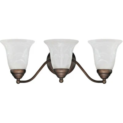 Luz de tocador Capital Lighting 1363BB-117 Elijah 3 luces 19 pulgadas bronce bruñido Foto 1 de 2