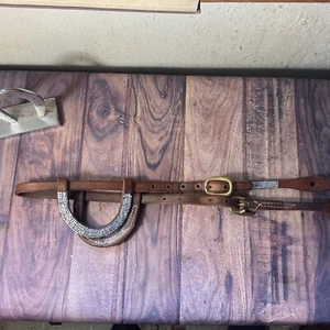 Gebraucht Western One Ear Headstall Leder Show/Trail - Bild 1 von 12