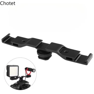 Soporte de zapata caliente de doble extremo, un punto y dos puntos, base de expansión de cámara. Foto 1 de 4