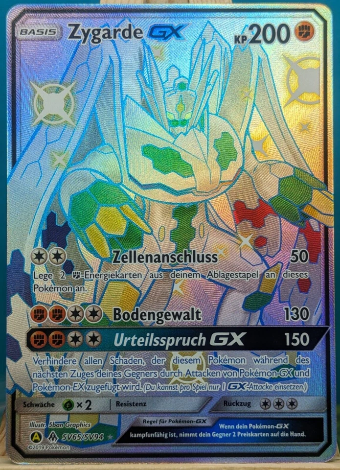 POKEMON - Verborgenes Schicksal - Zygarde GX - SV65/SV94 - deutsch - Bild 1 von 1