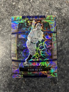 2022 SELECT CONCOURSE SCOPE PRIZM YANKEES BABE RUTH