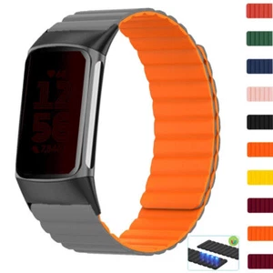 Für Fitbit Charge 6 5 Sport Silikon Armband Smartwatch Band Ersatzarmband - Bild 1 von 48