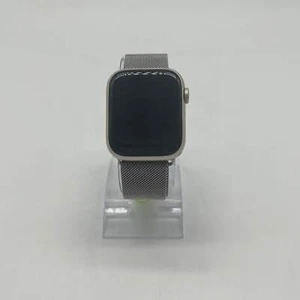 Apple Watch sbloccato Nike Series 7 45 mm Starlight acciaio inox milanese MKJK3LL/A - Foto 1 di 10