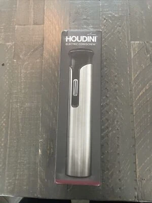 HOUDINI Electric Corkscrew Stainless Steel Kitchen Automatic Wine Opener dc7 - Image 1 of 4