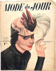 MODE DU JOUR n° 143 du 16 Septembre 1948 revue ancienne mode pour femme - Picture 1 of 4