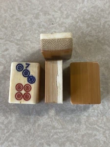 Azulejos de Mahjong de colección: hueso y bambú: 1 azulejo de repuesto (7 puntos/bola) - Imagen 1 de 1