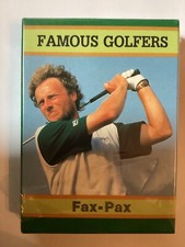 1993 Fax Pax Golf Famous Golfers Boxed Set - Nicklaus/Watson/Daly