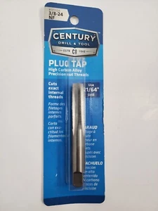 Century Bohrer 95108 Feinstecker Handgewindebohrer, 3/8 - 24 NF - Bild 1 von 2