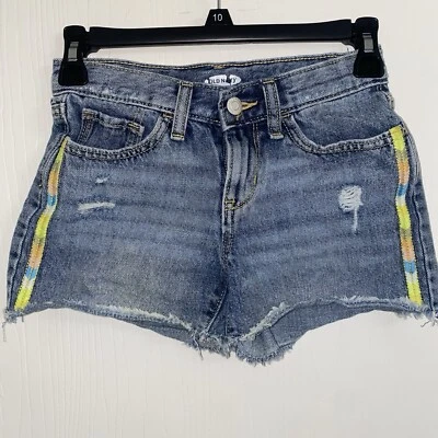 OLD NAVY GIRLS Mid Rise SHORTS SIZE 10 - Image 1 of 2