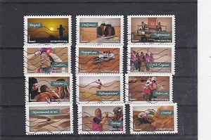 Frankreich 2013 Werte Frauen Komplette Serien Von 12 Briefmarken Gestempelt - Bild 1 von 1