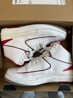 Talla 11 - Air Jordan 2 Retro Chicago Home Varsity Rojo Foto 1 de 4