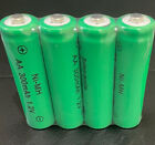1,2V Ni-Mh NiMH 300mAh AA Wiederaufladbare Batterien für Solar Außenleuchten 4er-Pack
