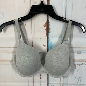 Fruit of the Loom Women's T-Shirt Bra Style FT797PK Size 36C Gray Underwire Cott - Picture 1 of 10