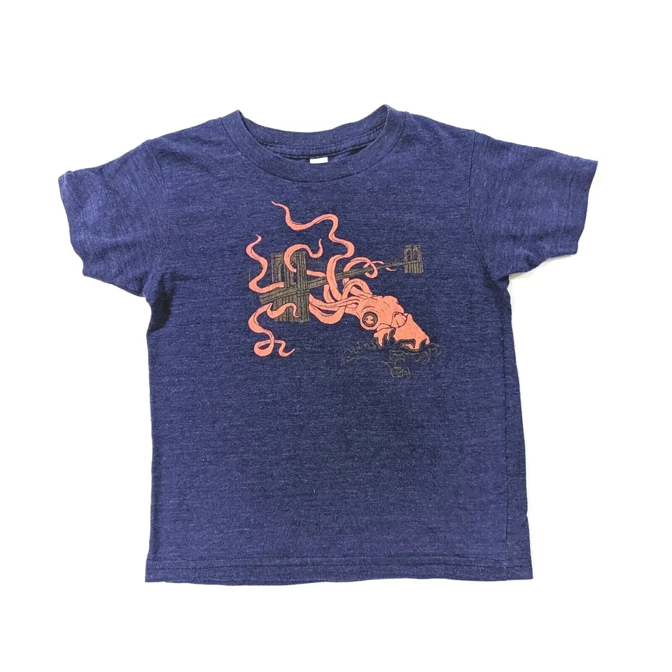 AMERICAN APPAREL KIDS SHORT SLEEVE T-SHIRT SIZE 6 - Image 1 of 4