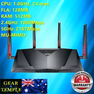 Asus DSL-AC3100 AC88U Dual Band ADSL2+ VDSL FTTN FTTB Modem Wireless Router OEM - Picture 1 of 1