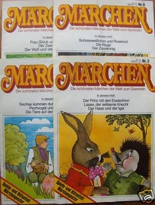 4 revistas alemanas de colección de libros de cuentos de hadas 1976 Maerchen - Imagen 1 de 1