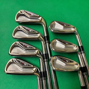TaylorMade R9 Forged Iron Set 7pcs 4-Pw Stiff N.S.Pro 950GH Golf Clubs - Picture 1 of 12
