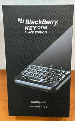 BlackBerry Keyone Black Edition 64GB - 4G - Unlocked - Sealed new in box - Image 1 of 4