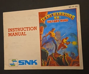 Ikari Warriors II Victory Road Nintendo NES Manual Only ~ Instruction Booklet - Picture 1 of 3