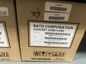 SATO CG412DT Label Thermal Printer - Afbeelding 1 van 3