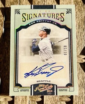 2016 Panini Ken Griffey Jr Auto /10 Auto - Image 1 of 2
