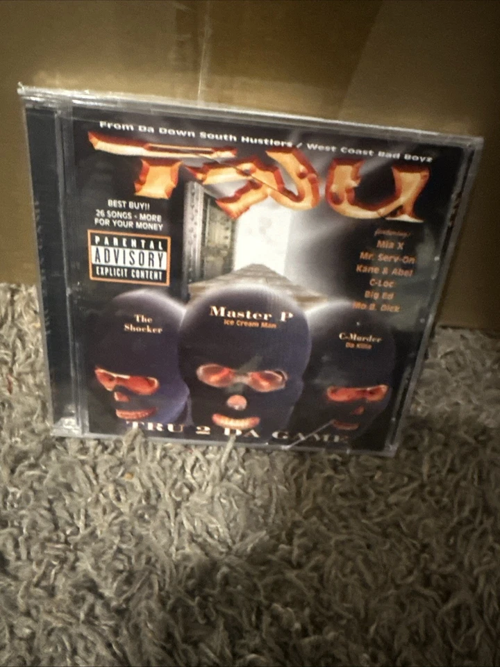 TRU TRU 2 DA GAME-RARE-OOP-NEW SEALED-2ND PRESS 1997-MASTER P — 第 1/3 张图片