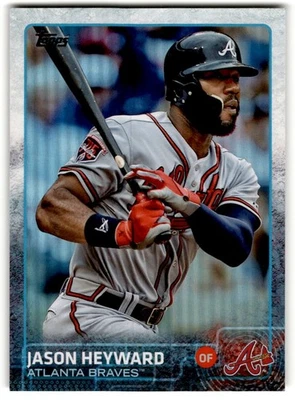 Jason Heyward 2015 Topps Foil #181 Atlanta Braves - Image 1 of 2