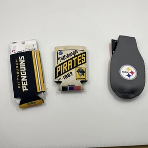 Juego de 3 Pittsburgh Coozies - Imagen 1 de 10
