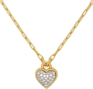 NEU Kate Spade New York Herz Halskette MIT SIGNATUR ETUI - Bild 1 von 4