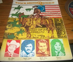 1976 Stock show & rodeo san antonio Texas program~Ads - Picture 1 of 7