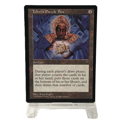 MTG Teferi's Puzzle Box Visions 1997 Artifact Card Japan - Image 1 of 4