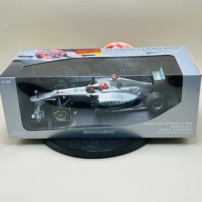 MINICHAMPS 1/18 Mercedes AMG Petronas Schumacher German GP Show Car 113120177 - Image 1 of 4
