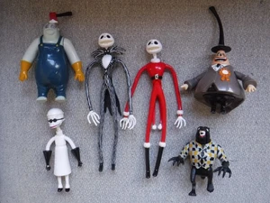 Nightmare Before Christmas Figuren Lot Hasbro 1993 Behemoth - Werwolf - Wissenschaftler + - Bild 1 von 20