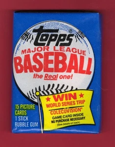 Paquete de cera de béisbol Topps 1983 sin abrir Tony Gwynn Ryne Sandberg Wade Boggs Salón de la fama RC - Imagen 1 de 2