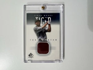 Upper Deck 2001 SP Authentic - Tour Swatch Tiger Woods #TW-TS (MEM, RC) - Bild 1 von 13