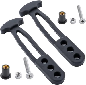 2 Pcs Boat Telescoping Ladder Strap 3 Adjustable Mounting Hole for 2 Step 3 Step - Picture 1 of 12