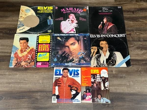 Elis Presley- Lot Of 5 LP's+2 LP's Box Set+ 2 Magazines - Picture 1 of 1