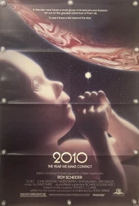 2010: THE YEAR WE MAKE CONTACT Original One Sheet Movie Poster - 1984 - Picture 1 of 8