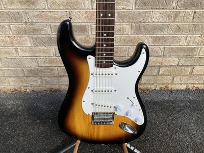 Squier Bullet Strat by Fender Electric Guitar. Used in Good Condition - Image 1 of 4