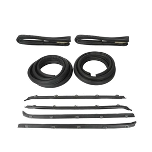 Complete Door Window Weatherstrip Seals Set Kit for 1981-1991 Chevy/GMC C10 NEW - Bild 1 von 13