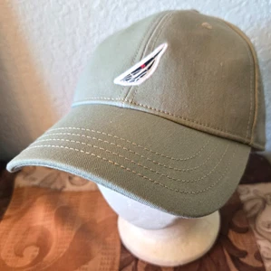 Mütze Kappe Nautica bestickt Logo grau Baumwolle Einheitsgröße verstellbar - Bild 1 von 6