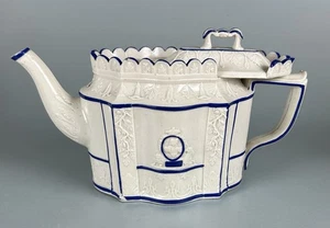 Wilkinson c1811 Feldspathic Stoneware Teapot Celebrating Prince Regent. - Picture 1 of 20