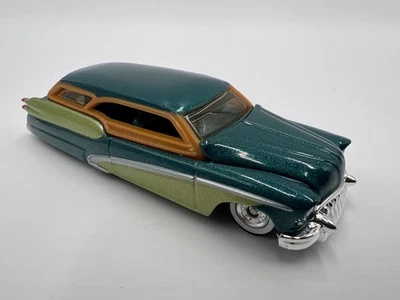 Hot Wheels 1/64 Premium Great 8s Elwoody 50 Buick verde suelto Foto 1 de 4