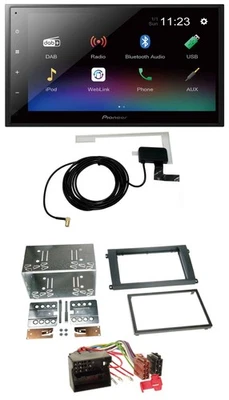 Pioneer DAB MP3 Bluetooth 2DIN USB Autoradio für Porsche Cayenne 2007-2010 - Bild 1 von 4